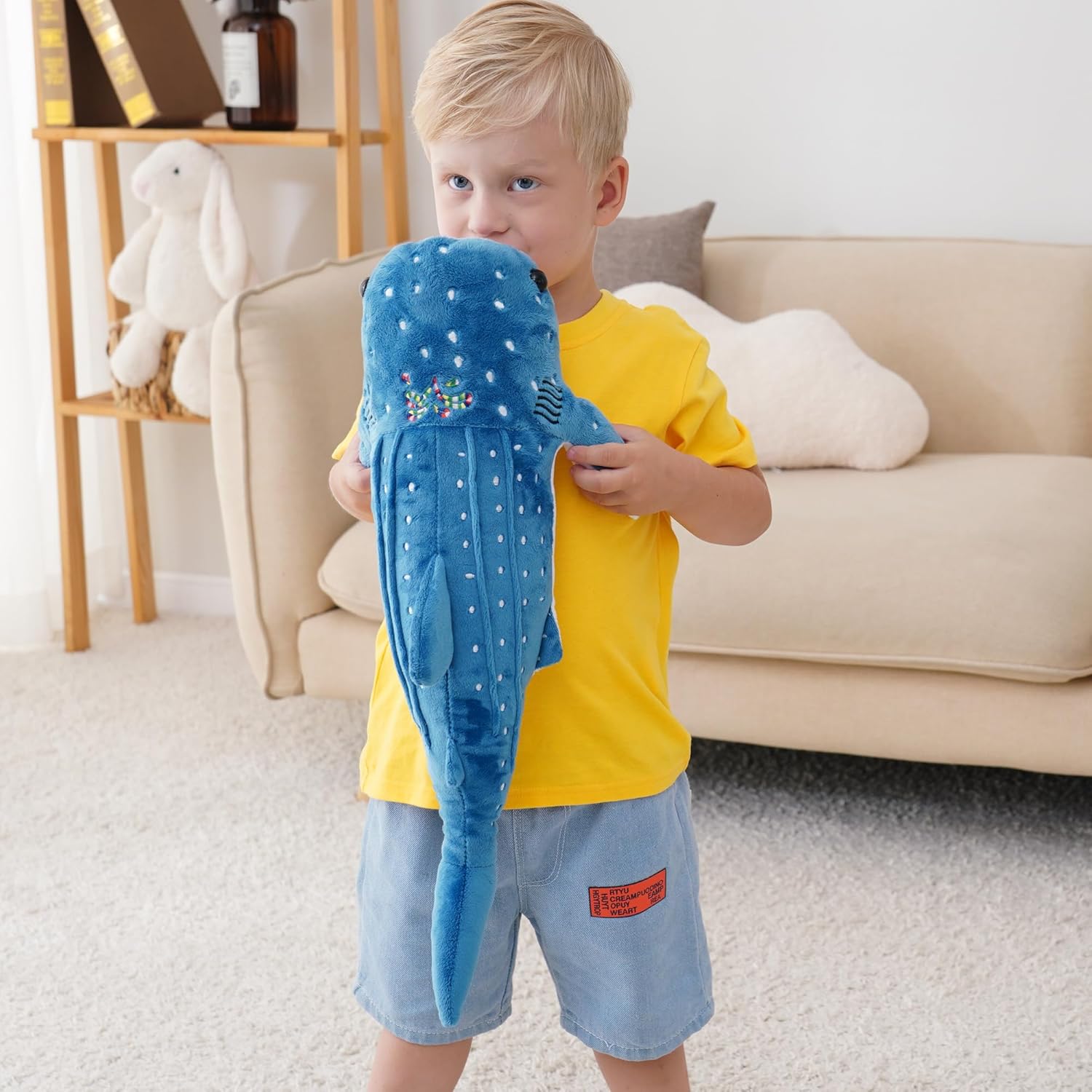 185 Inch Whale Shark Plush Toy Pillow For Kids