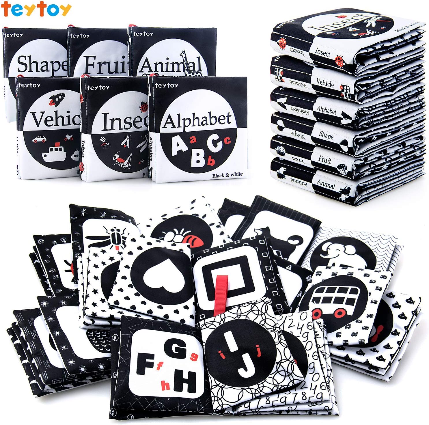 My First Soft Book - Pack of 6 Safe for Babies