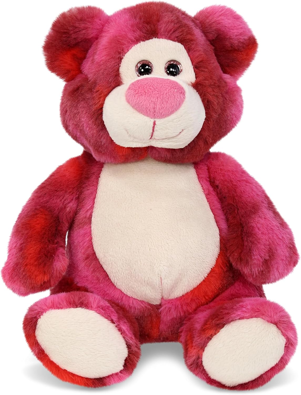 DolliBu Pink Tie-Dye Bear Plush Toy 9 Inches