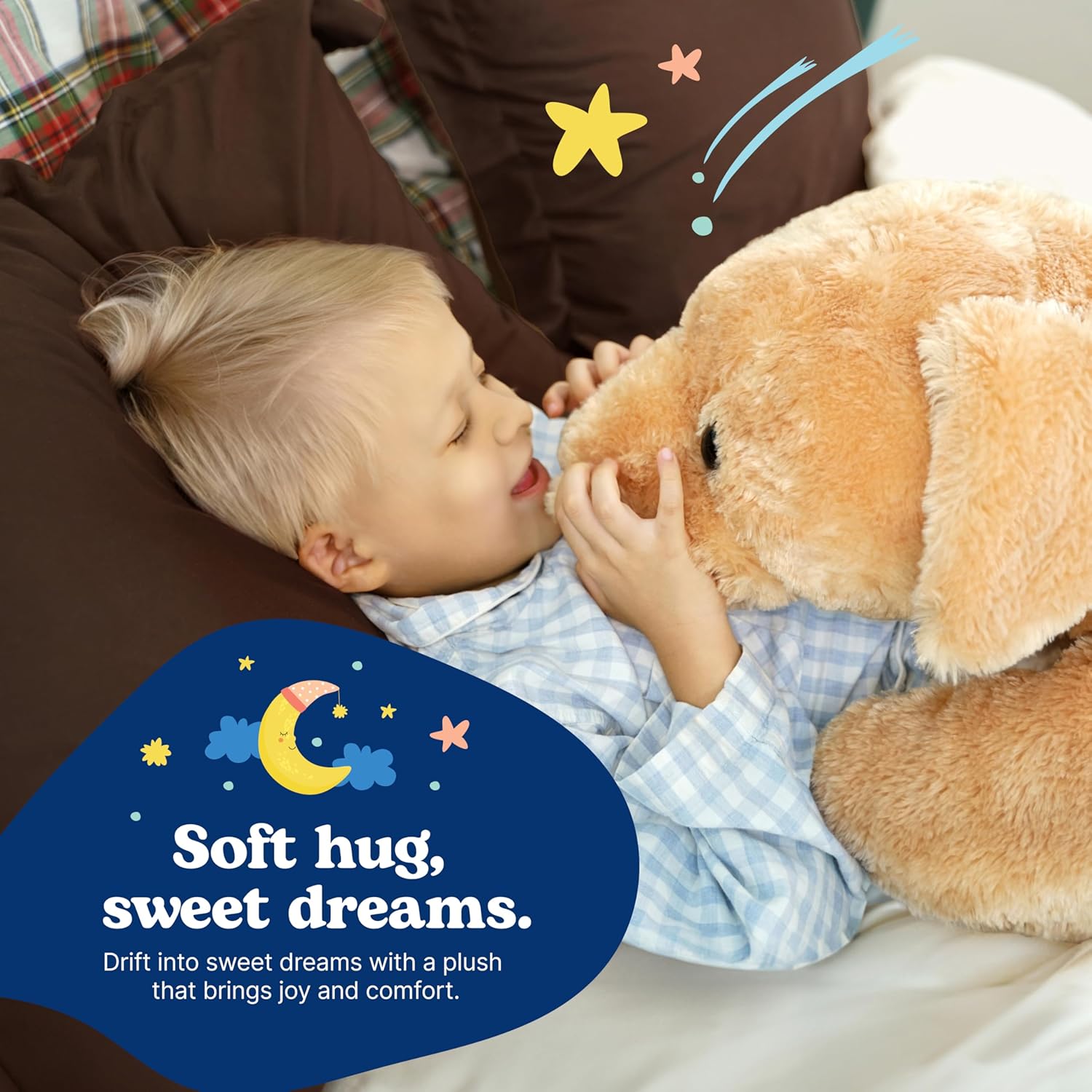 Extra Large Stuffed Teddy Bear Hugging Toy for Kids