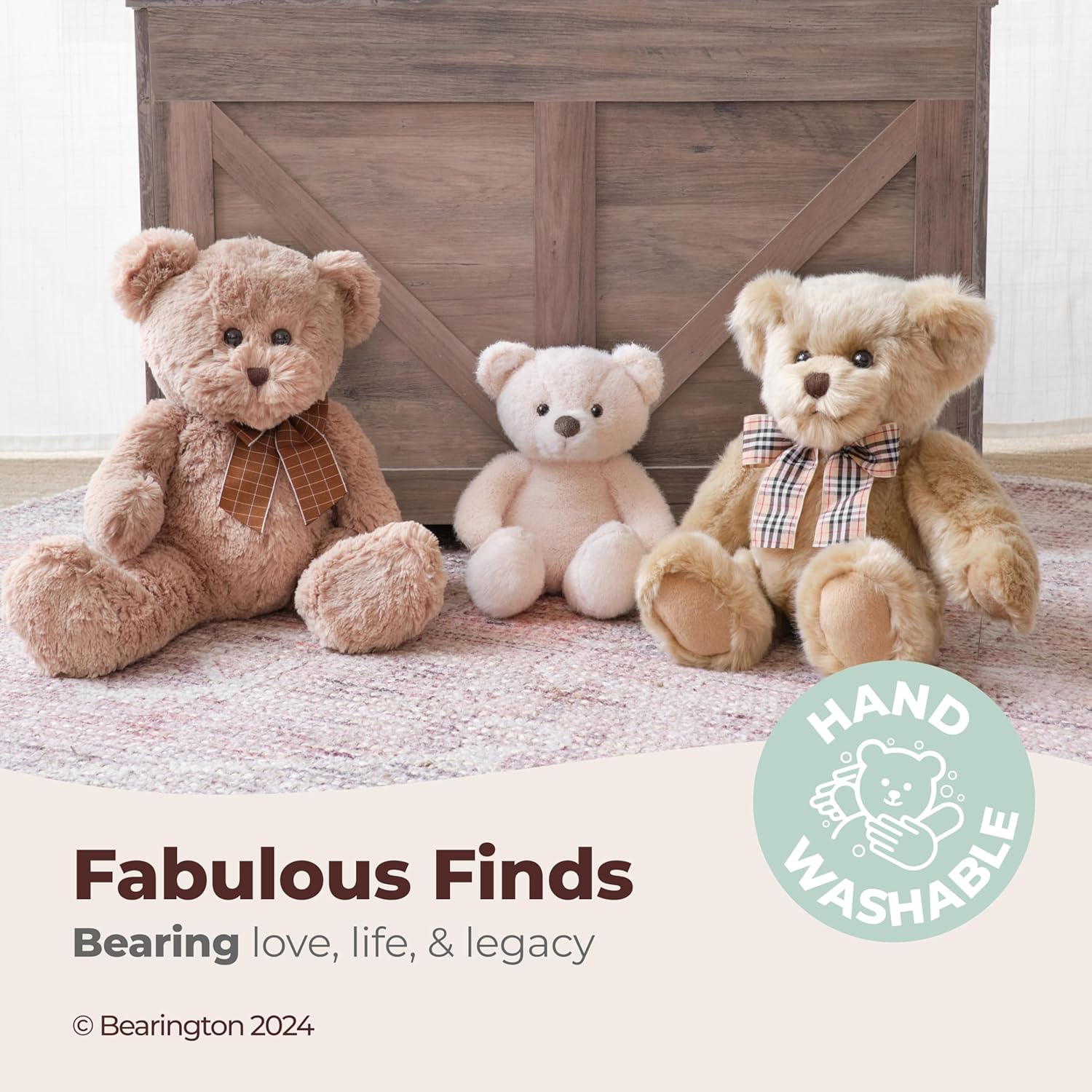 Bearington Sicky Vicky Get Well Teddy Bear 10 Inch