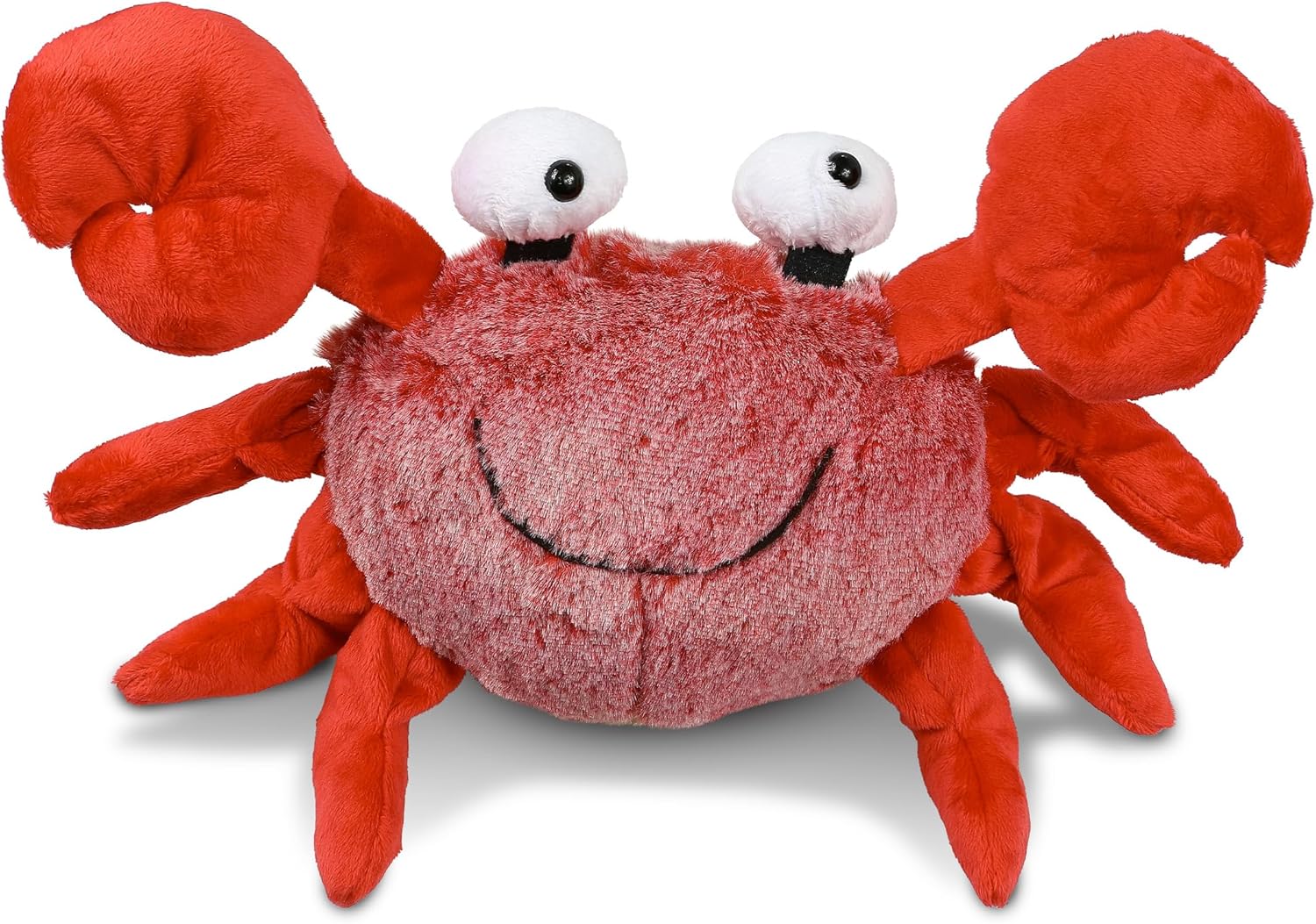 DolliBu Red Crab Plush Toy - 12 Inches