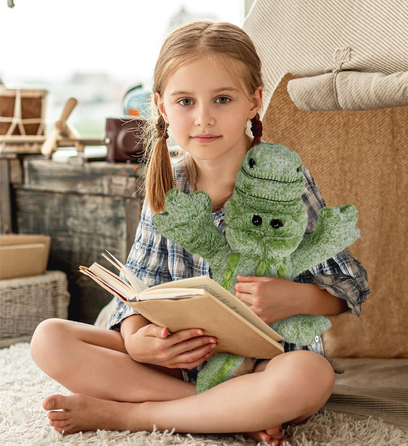Puzzled DolliBu Alligator Large Super Soft Plush Toy
