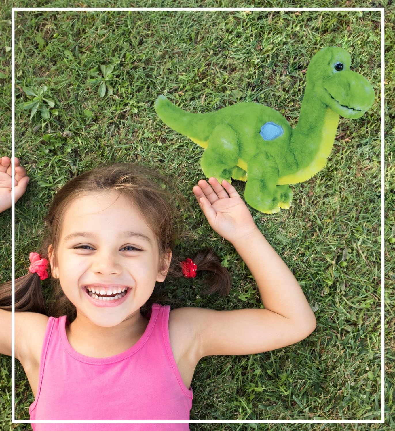 Puzzled DolliBu Plush Dinosaur 10 Inch