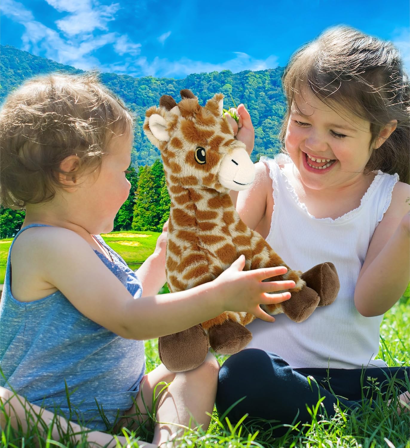 DolliBu Giraffe Plush Toy 10 Inches Soft Huggable