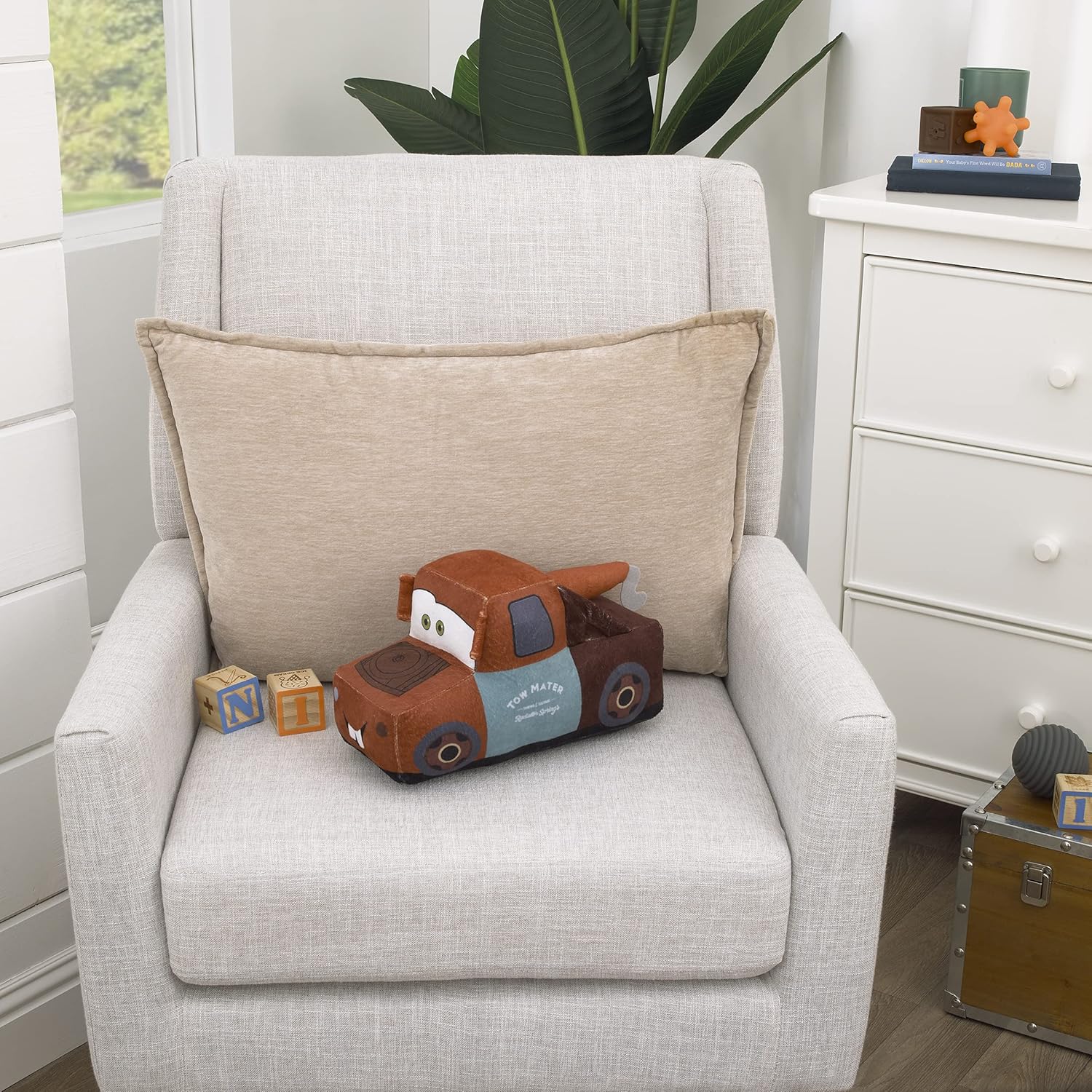 Disney Cars Mater Brown 3D Plush Pillow