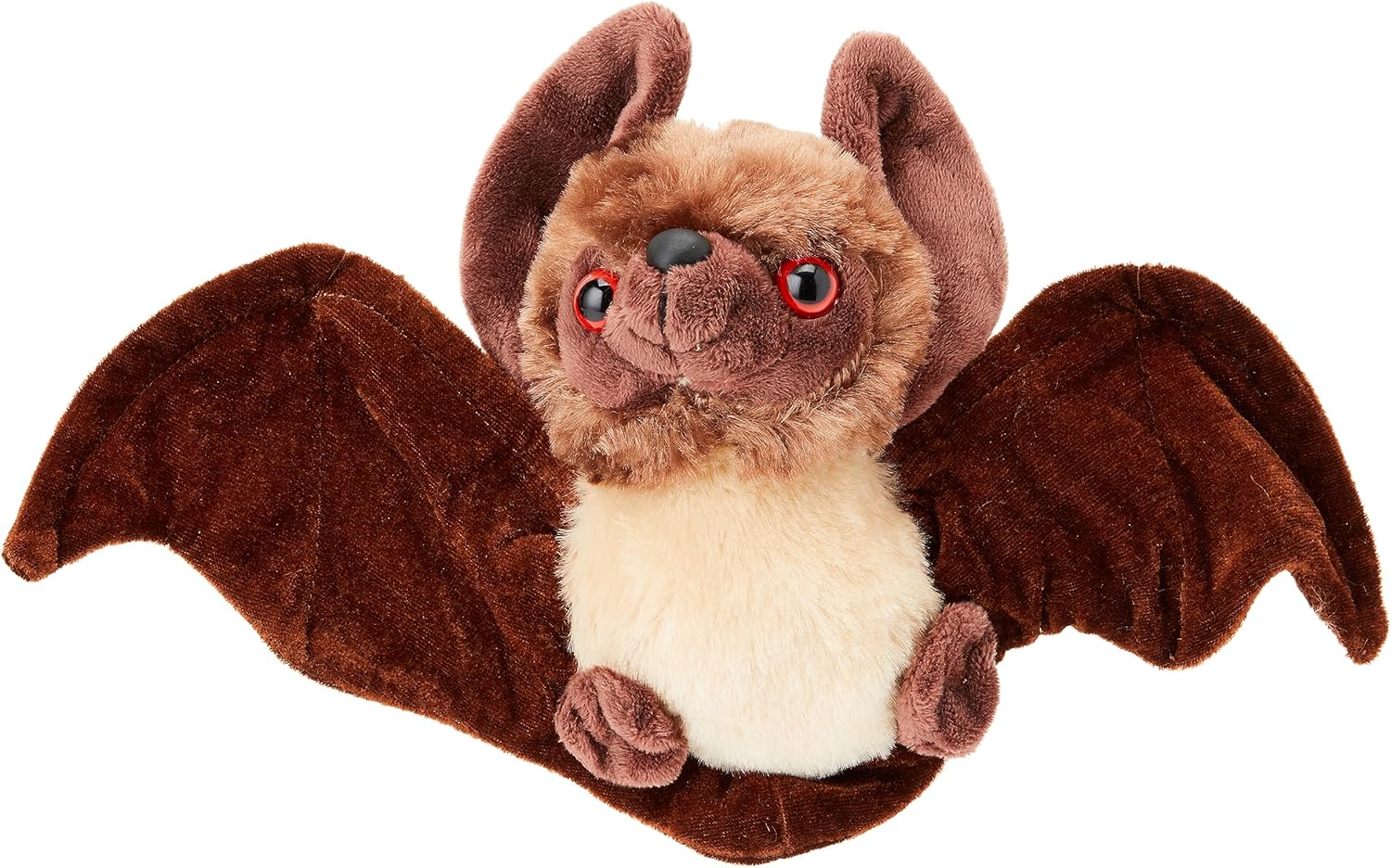 Wild Republic Hugems Bat Plush Toy 7 Inches