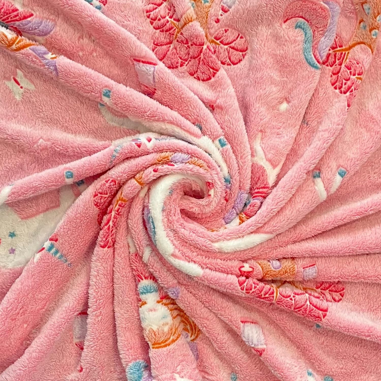 Unicorn Stuffed Animal with Glow-in-the-Dark Blanket Inside