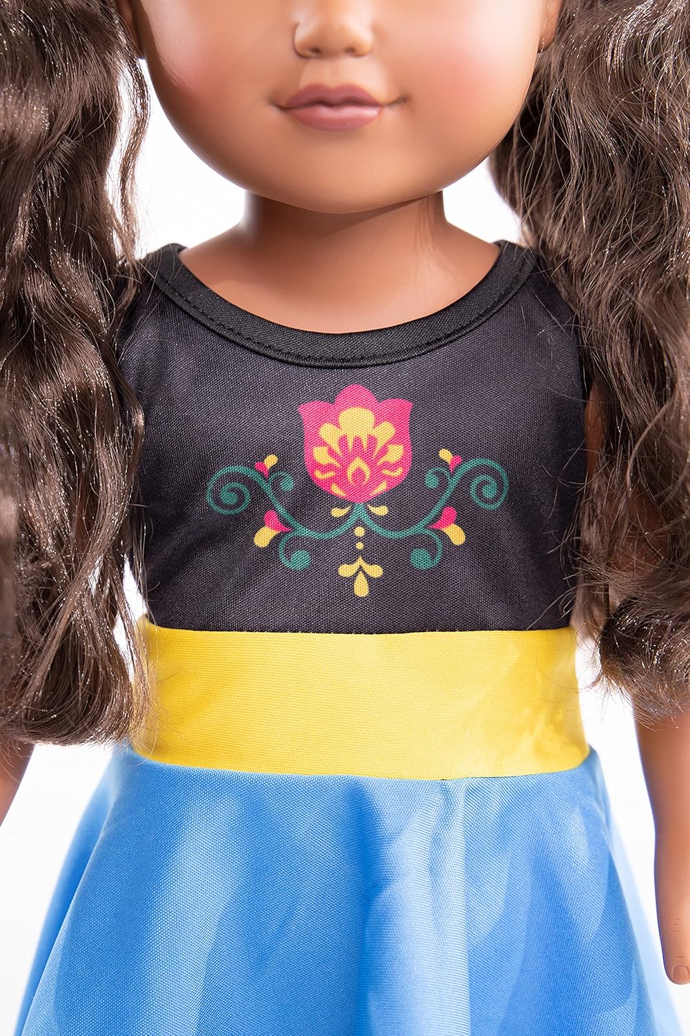 Little Adventures Twirl Princess Dress Alpine - Machine Washable for Dolls