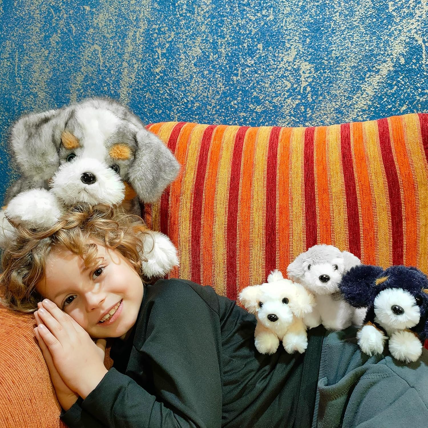 Tezituor 5Pcs Australian Shepherd Plush Set