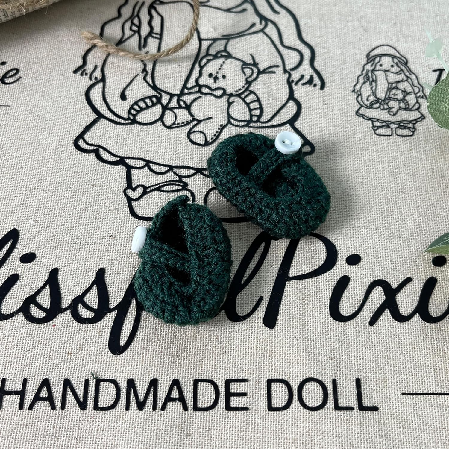 BlissfulPixie 12 Inch Waldorf Doll Clothing Set