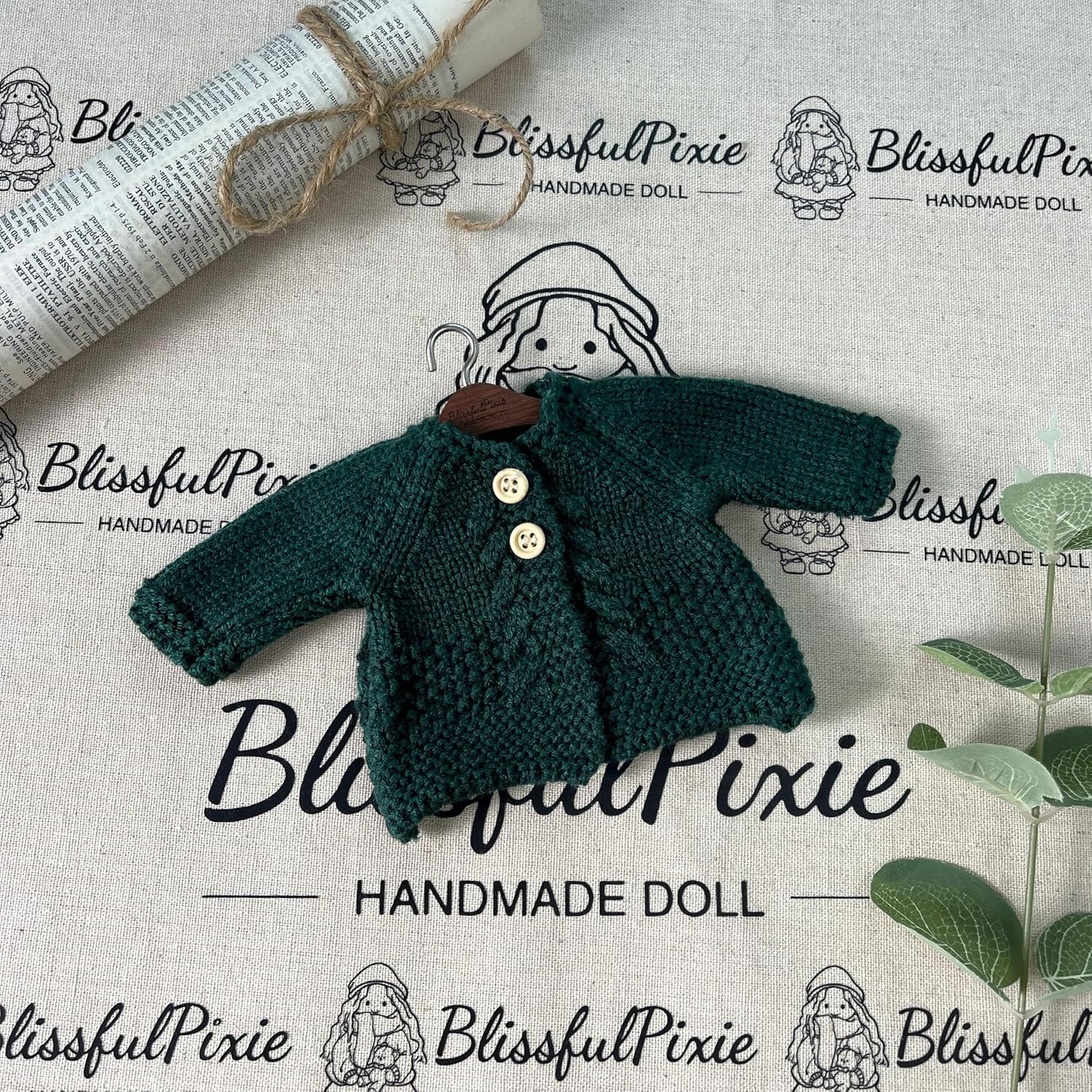 BlissfulPixie 12 Inch Waldorf Doll Clothing Set